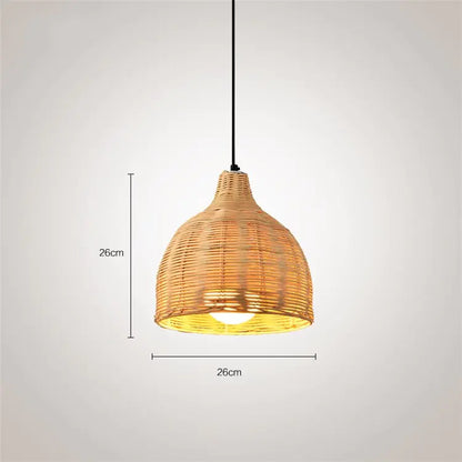 Japanese Bamboo Pendant Lights