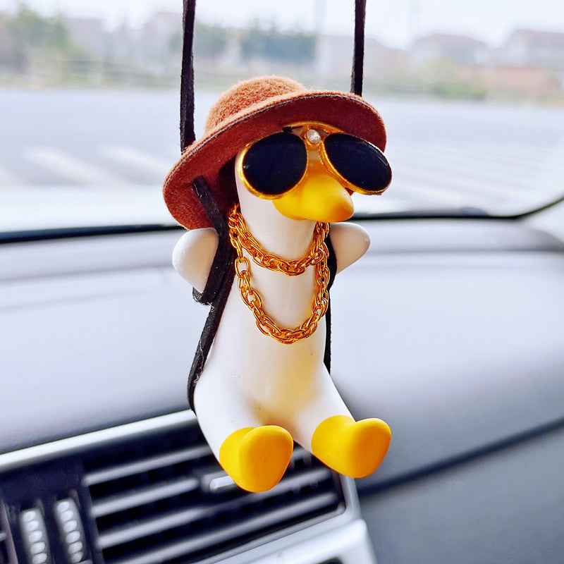 Duck Rearview Mirror Ornament