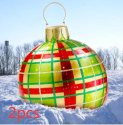 Christmas Ball Outdoor Ornament