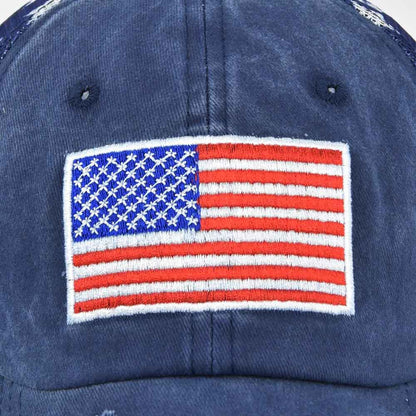 American Flag Baseball Cap