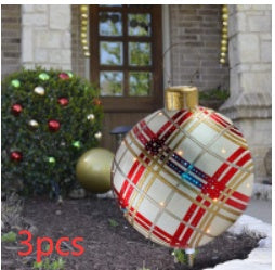 Christmas Ball Outdoor Ornament