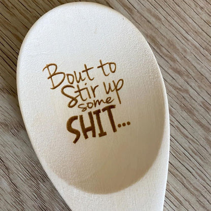 Funny Wooden Spoon Christmas Gift