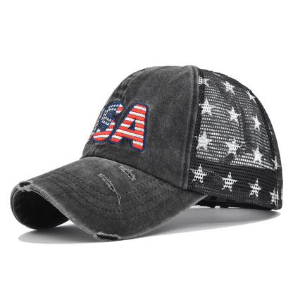 American Flag Baseball Cap