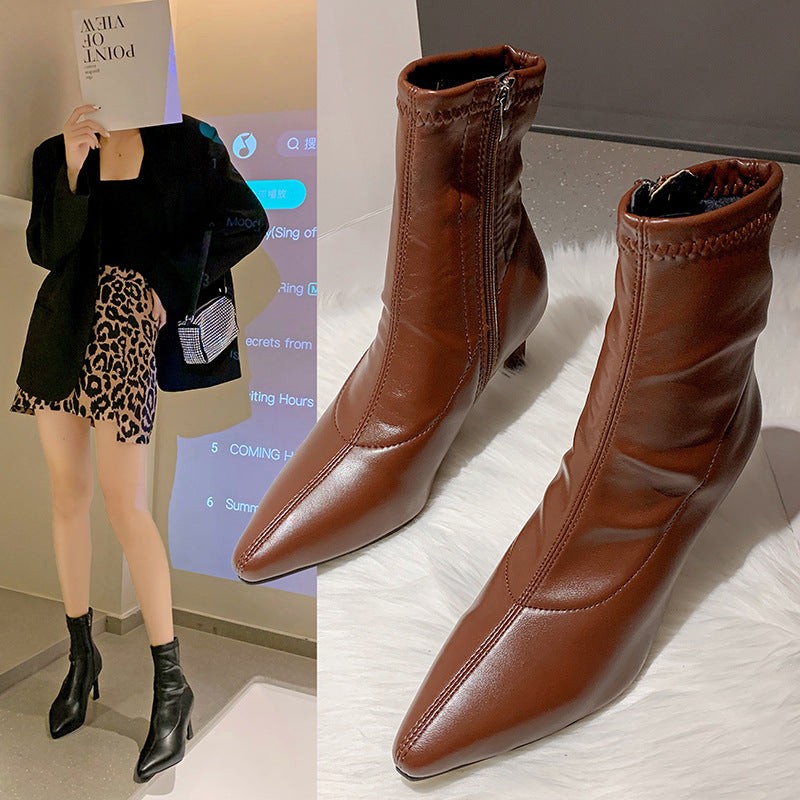 Women's Thick Heel Boots