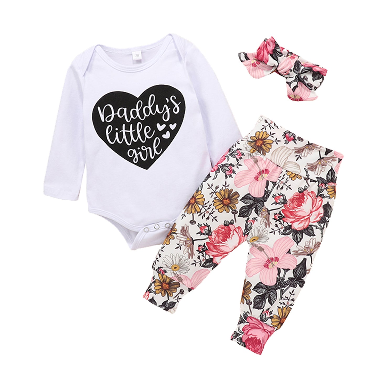 Infant Girl's Long Sleeve Outfit