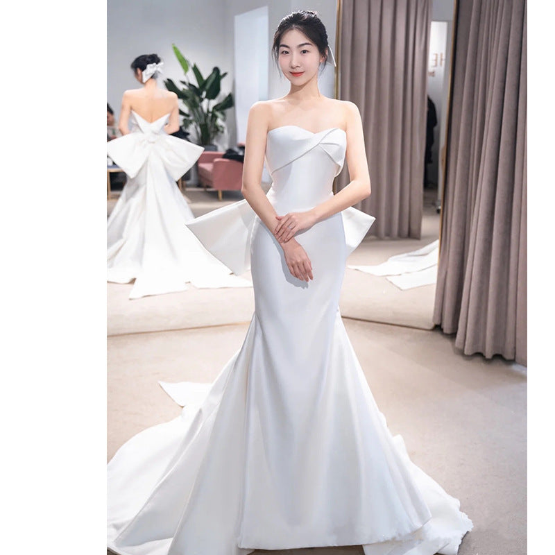 Women's Simple Wedding Dress