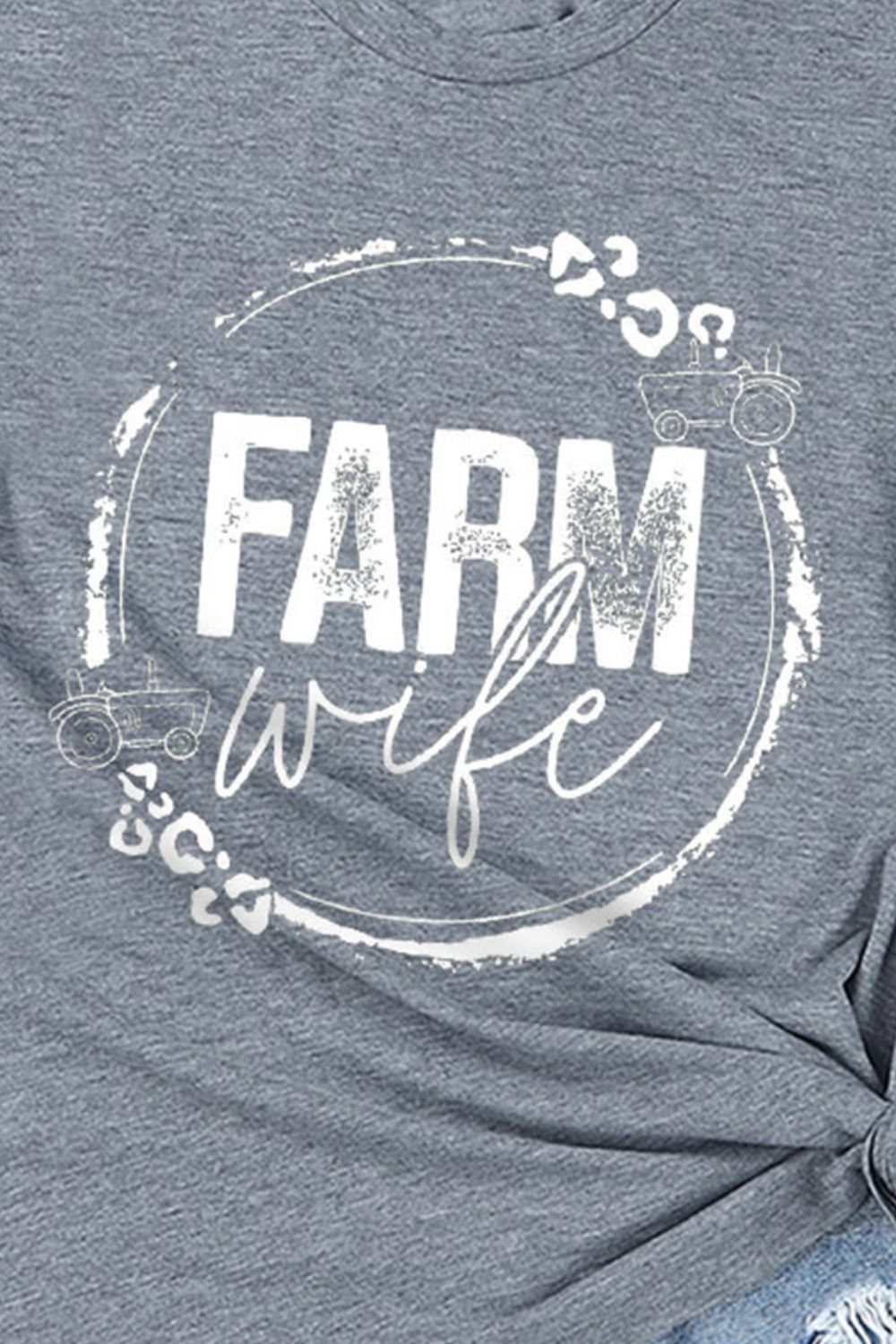 "FARM WIFE" Graphic T-Shirt