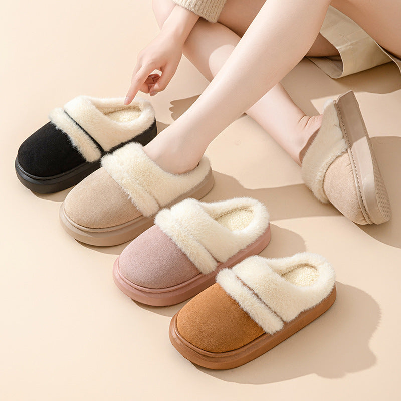 Anti Slip Plush House Slippers