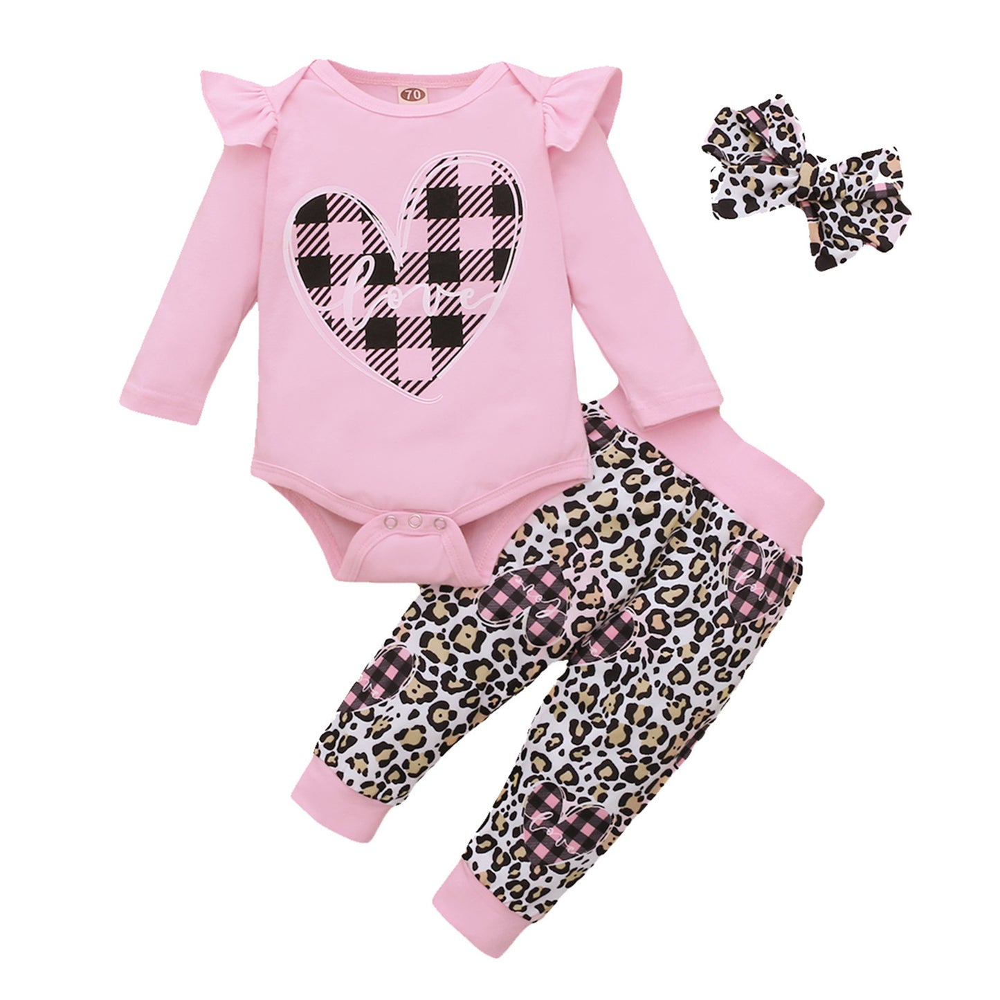 Infant Girl's Long Sleeve Outfit