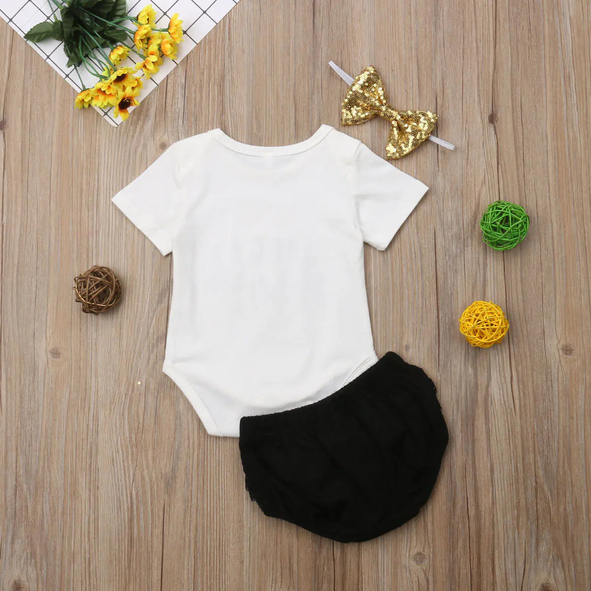 Girl's Cute Baby Romper