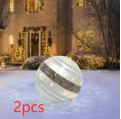 Christmas Ball Outdoor Ornament