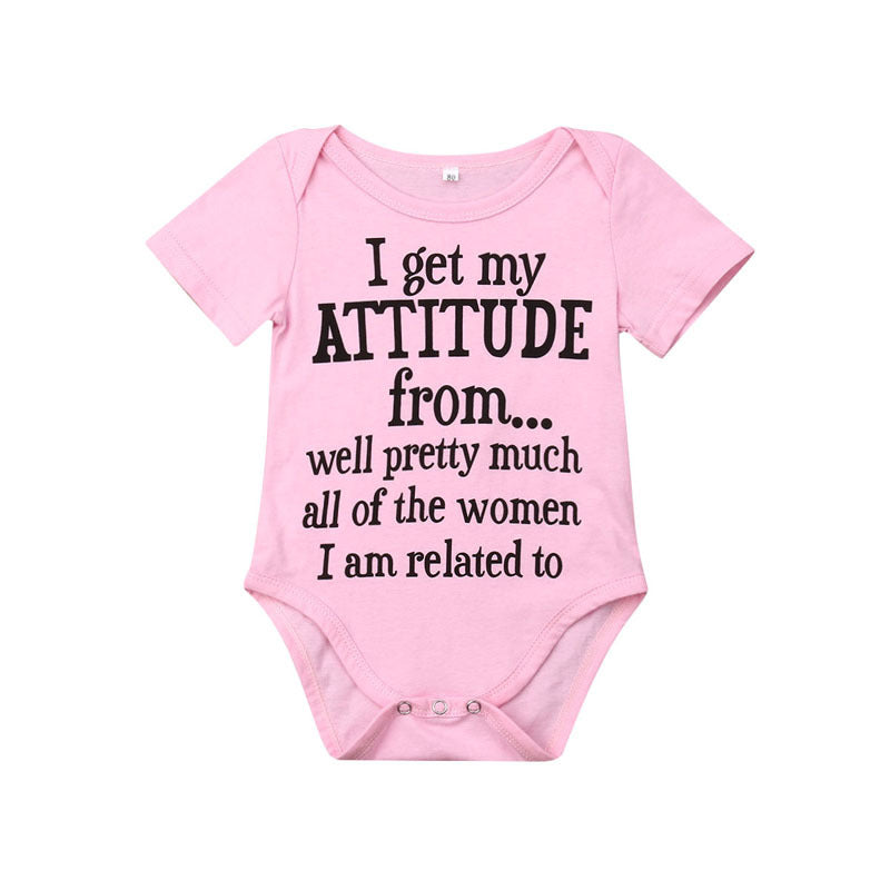 Infant Girl's Cotton Onsie