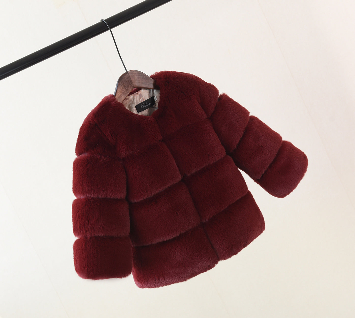 Girl's Faux Fur Coat