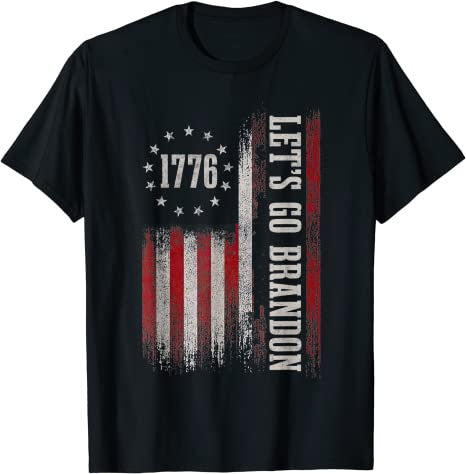 Flag "Let's Go Brandon" T-Shirt