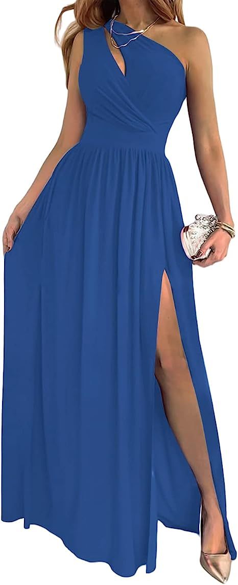 Women's One Shoulder Formal Dress