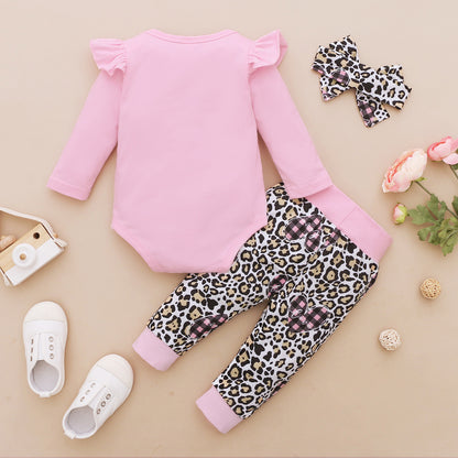 Infant Girl's Long Sleeve Outfit