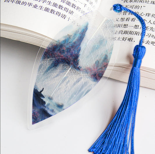 Cute Leaf Vein Book Marks