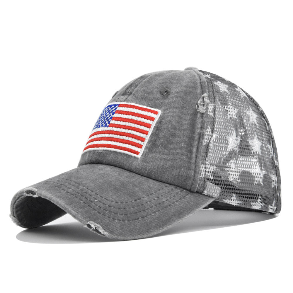 American Flag Baseball Cap