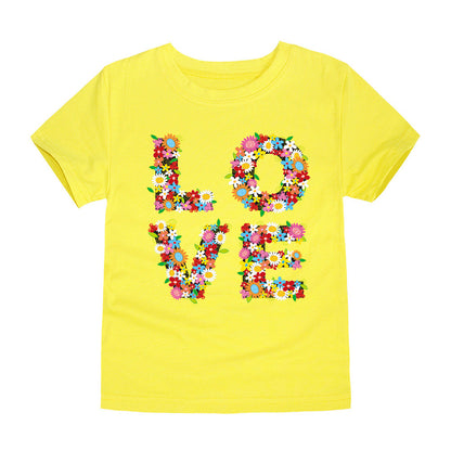 Girl's "LOVE" T-Shirt