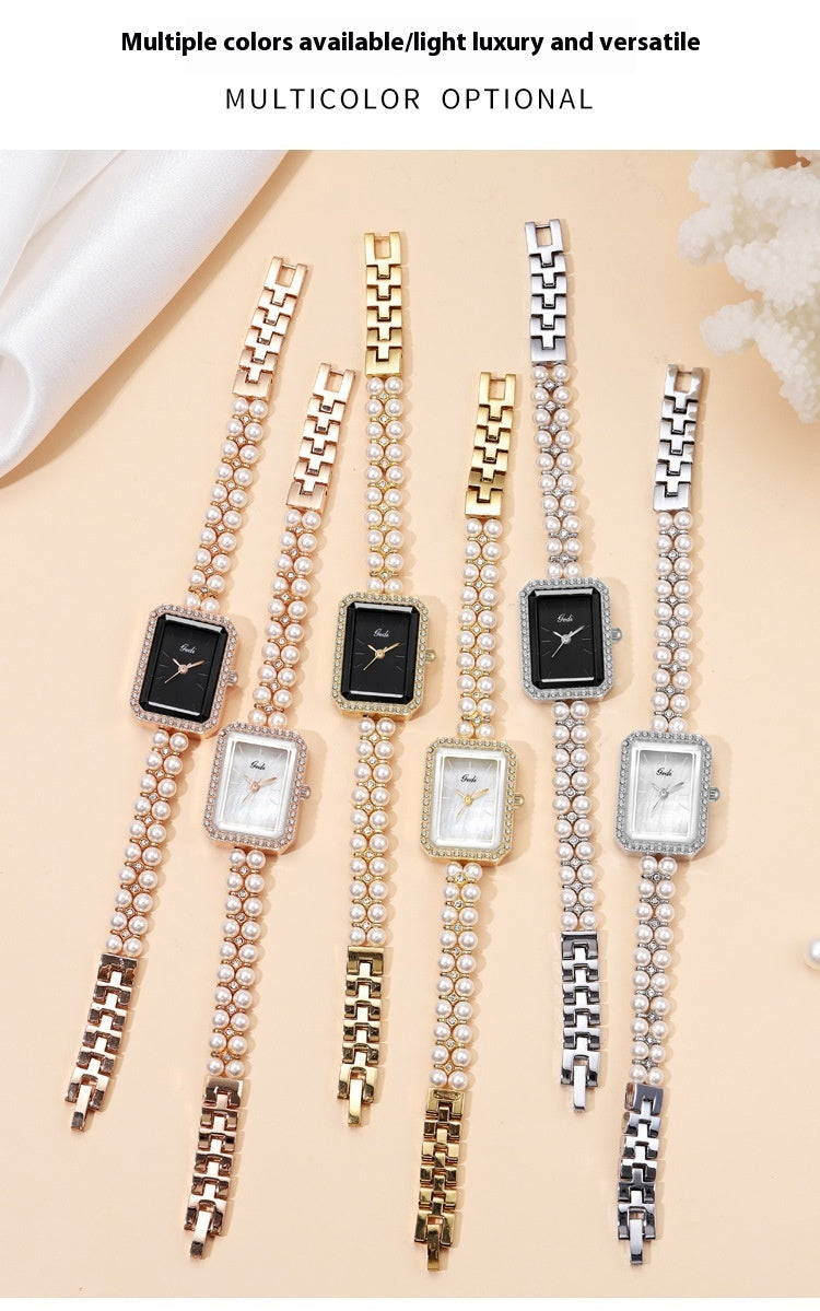 Women's Shell Pearls Quartz Watch