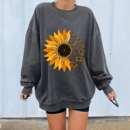 Women's Sunflower Sweatshirt