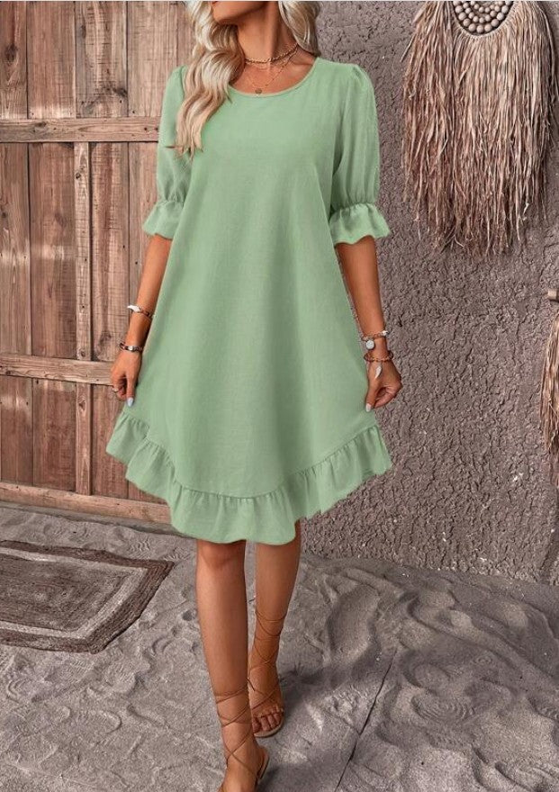 Women's Ruffled Dress