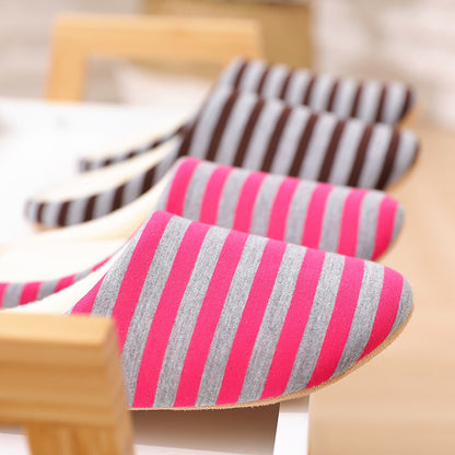 Women's Striped Slippers