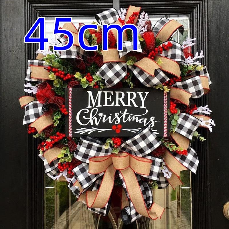 Christmas Bow Wreath