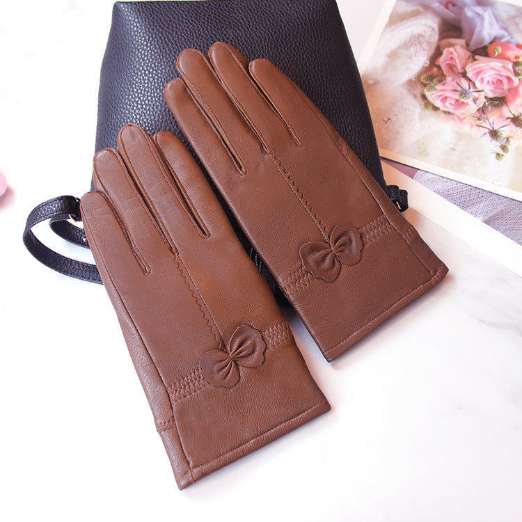 Women's Sheep Leather Gloves