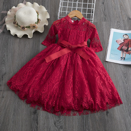 Girl's Lace Dress