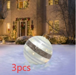 Christmas Ball Outdoor Ornament