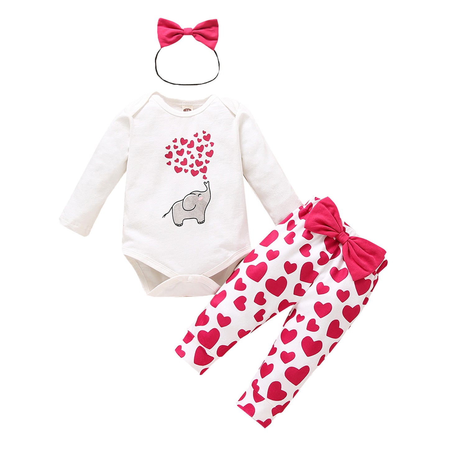 Infant Girl's Long Sleeve Outfit