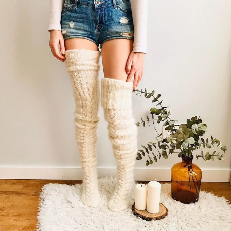 Women's Winter Knee Socks