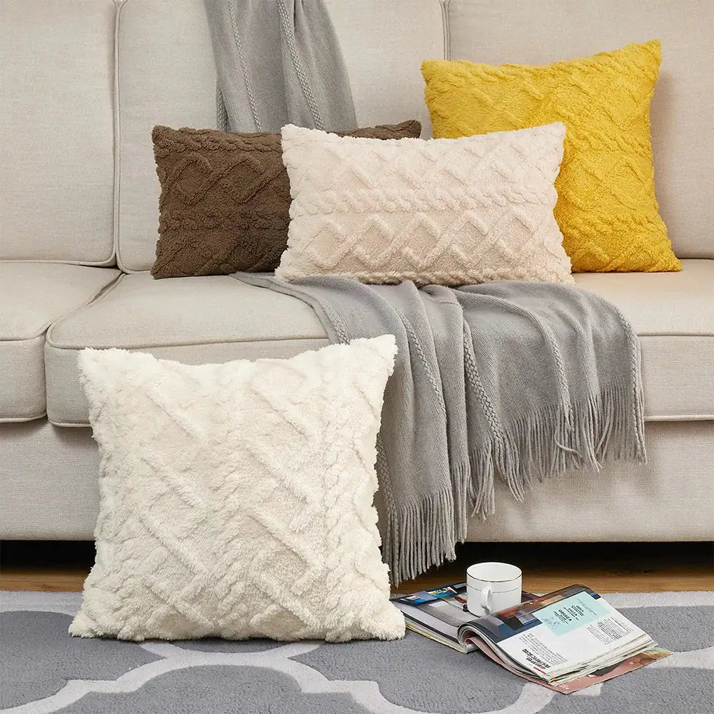 Fleece Cushion Cover for Pillows