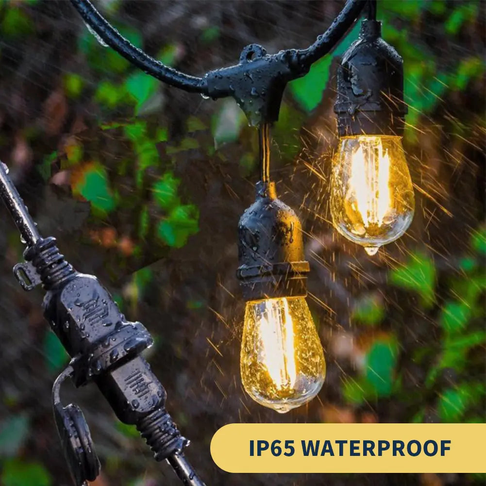 Commercial Grade Waterproof Outdoor LED String Lights