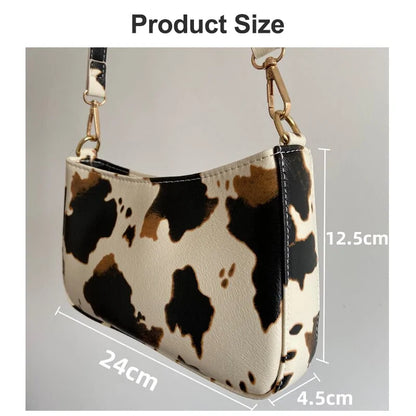 Cow Print Handbag